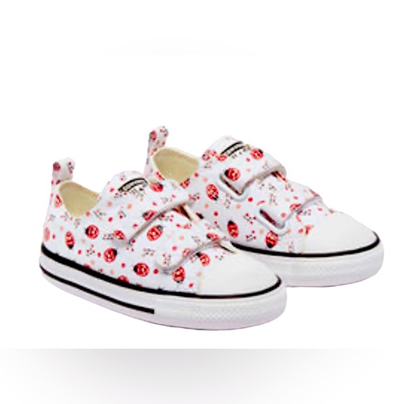 Converse Other - Chuck Taylor All Star Easy-On Flowery Bugs Toddler Size 10
